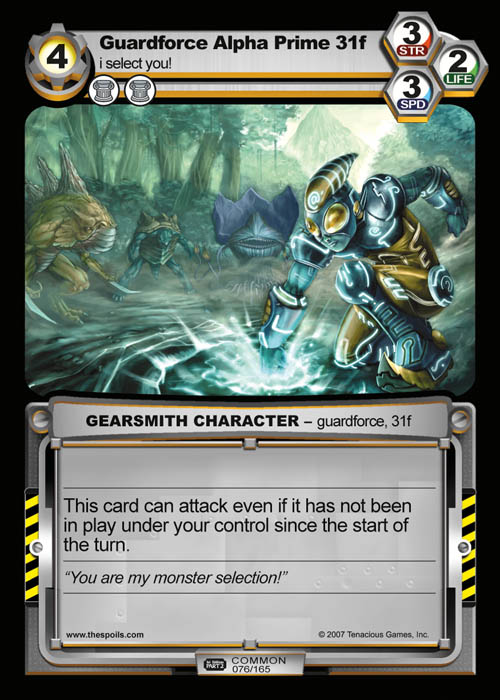 Guardforce Alpha Prime 31f